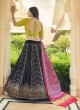 Designer Georgette Multi Color Embroidered Lehenga Choli