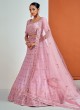 Georgette Trendy Lehenga Choli in Pink