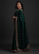 Gilded Sequins Ceremonial Trendy Saree