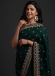 Gilded Sequins Ceremonial Trendy Saree