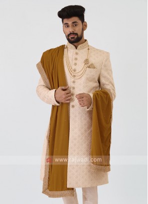 Golden Color Mens Dupatta