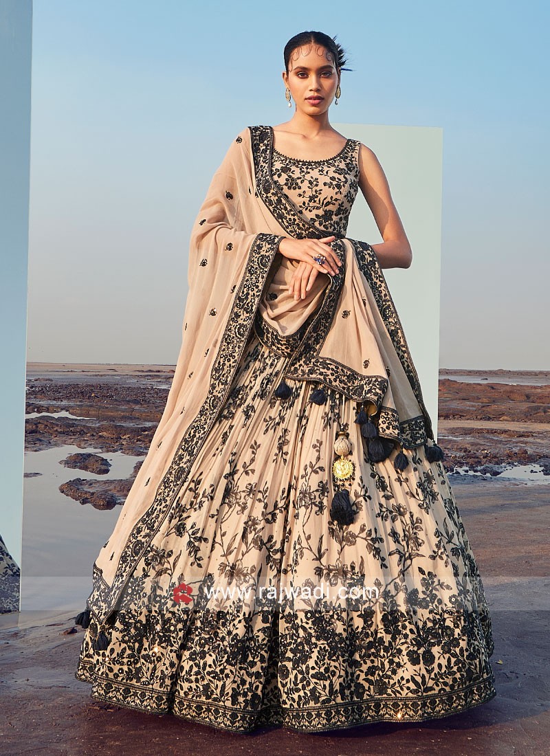 Enchanting Teal blue floral print and sequins embroidered georgette floral  Lehenga choli for wedding - MEGHALYA - 3800249