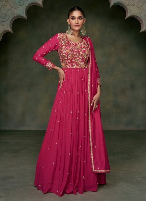 Gorgeous Rani Embroidered Silk Gown