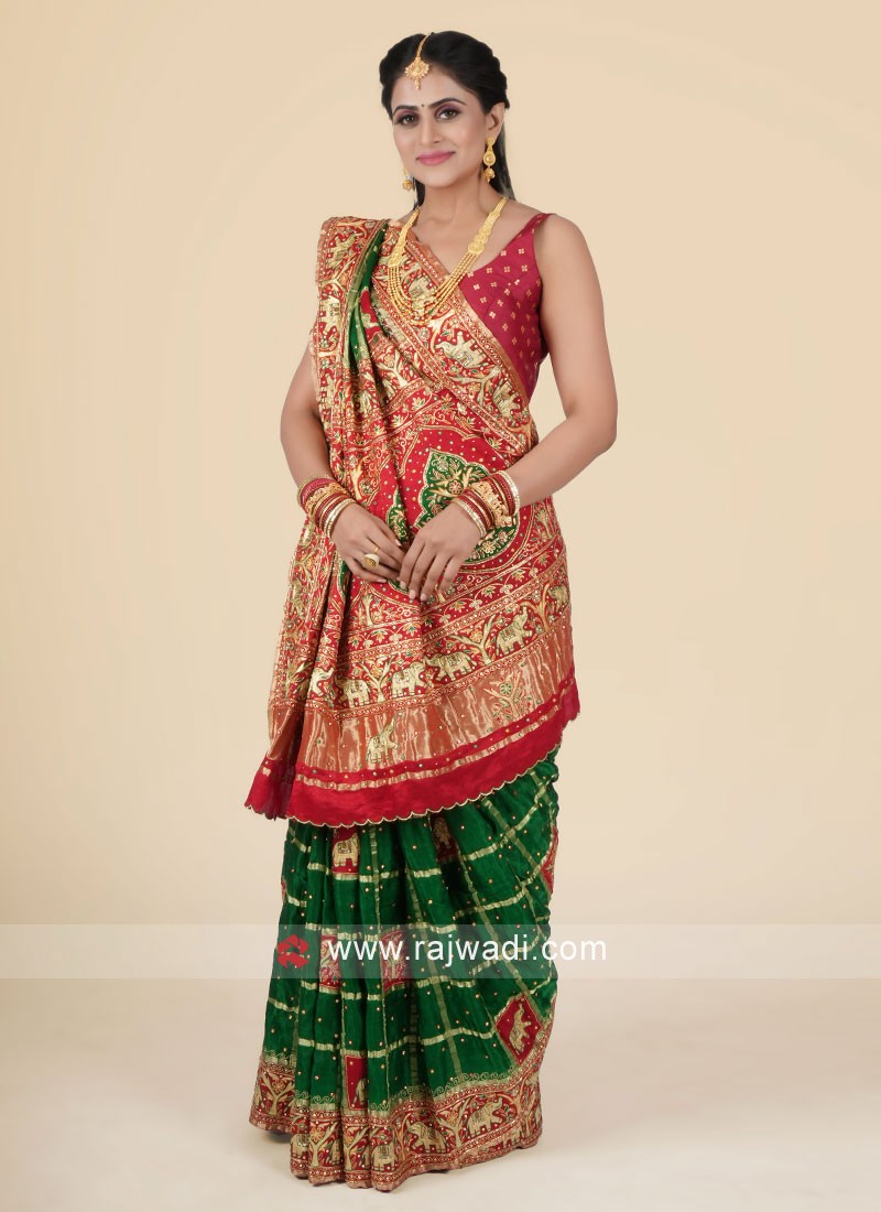 Gharchola shop wedding saree