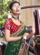 Shimmering Floral Sequins Designer Saree