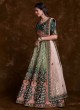 Bridal Wear Art Silk Embroidered Designer Lehenga Choli