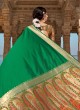 Green Weaving Classic Designer Saree