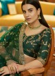Green Wedding Art Silk Bollywood Lehenga Choli