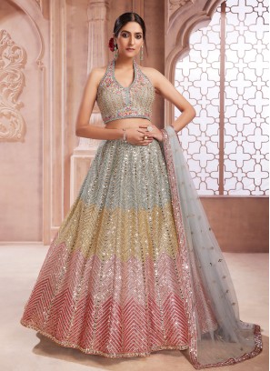 Traditional Wear Chiffon lehenga Choli For Womens