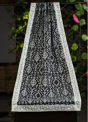 Groom Wear Designer Velvet Dupatta