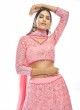 Pretty Pink Designer Lehenga Choli