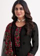 Gorgeous Black Embroidered Salwar Kameez