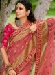 Heavenly Pink Festival Traditional Designer Saree