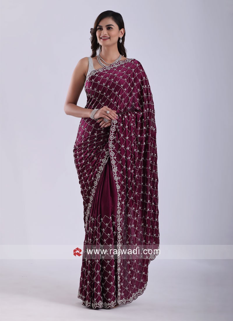 Anisha Gajji Banarasi Saree – Pratibha Sarees