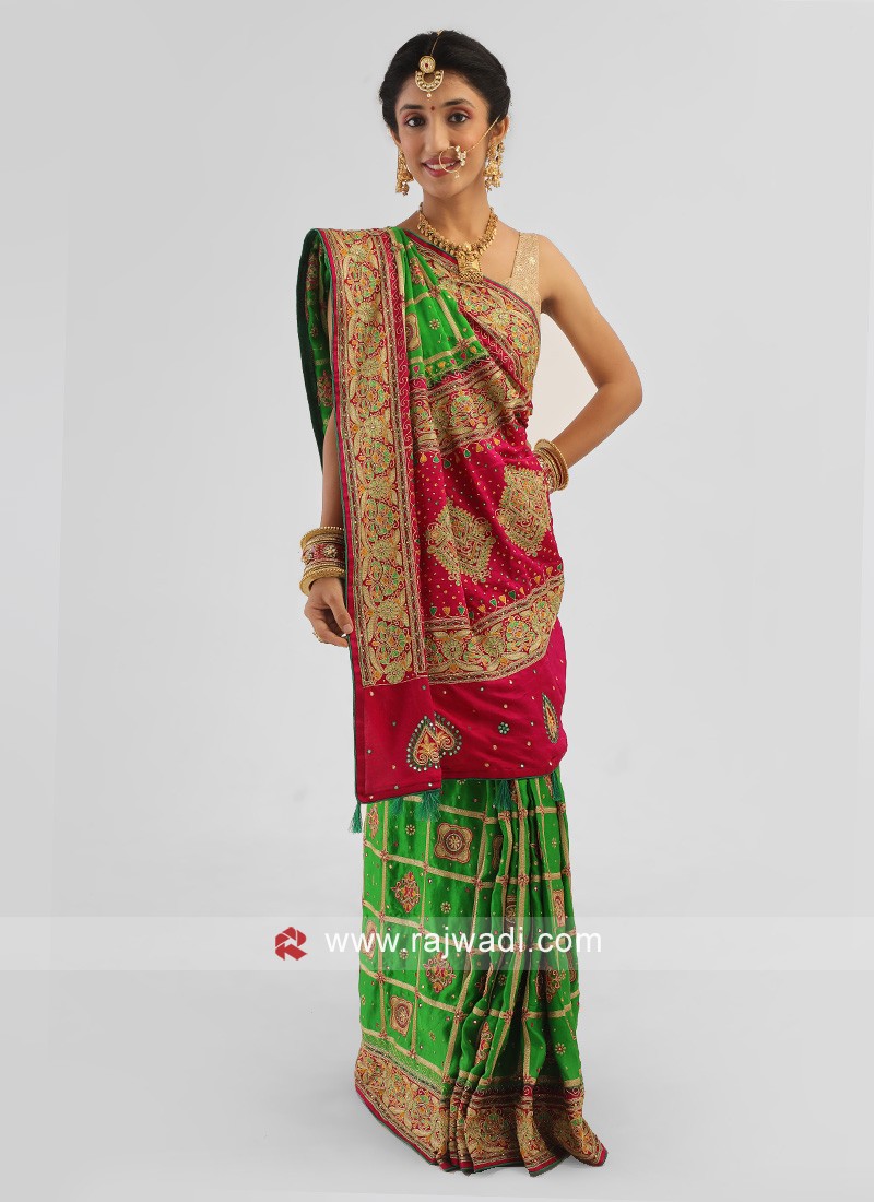 Stunning Gujarati Brides And Their Traditional Sarees