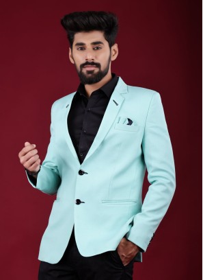 Imported Blazer In Mint Color