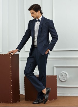 Imported Blue Mens Wear Suit For Wedding