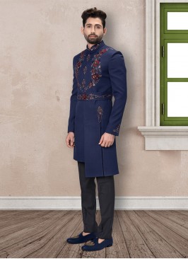 Imported Silk Indowestern For Groom