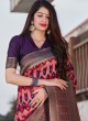 Incredible Multi Colour Banarasi Silk Designer Saree