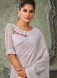 Intricate Sequins Lavender Classic Saree