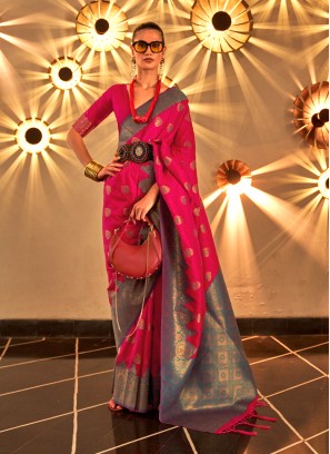 Invaluable Silk Designer Saree