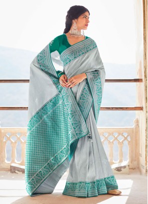 Jacquard Silk Designer Saree