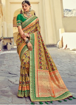 Jazzy Patola Silk  Festival Traditional Designer Saree