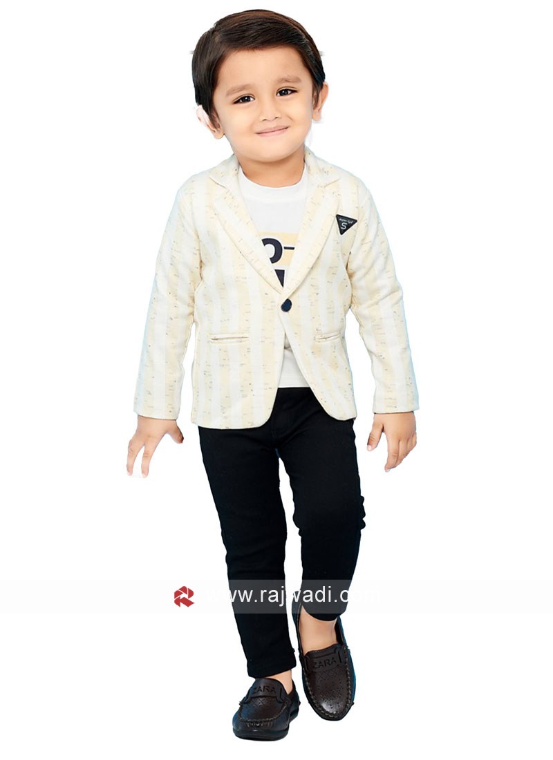 Kids white clearance blazer