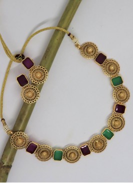 Kundan Design Necklace Set For Women