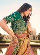 Multi Color Silk Wedding Designer Lehenga Choli