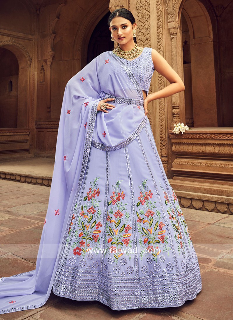 Lavish Multi Colour A Line Lehenga Choli