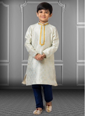 Light Sky Blue Kurta Pajama For Boy