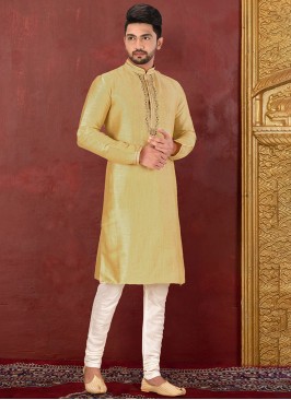 Light Yellow Kurta Pajama