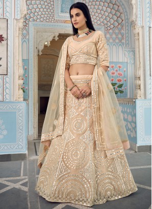 Lovely Organza Sangeet Lehenga Choli