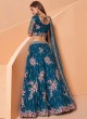 Marvelous Blue Lehenga Choli