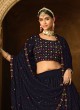 Black Embroidered Designer Lehenga Choli