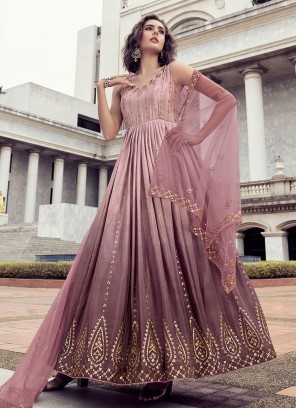 Onion Color Full Dress With Embroidered Dupatta – PureSarees – Buy  Luxurious, Banarasi Silk Sarees Online