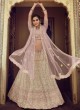 Mauve  Sangeet Lehenga Choli