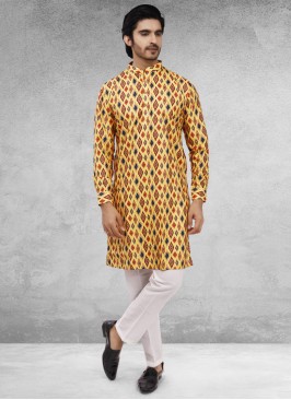 Mens Readymade Kurta Pajama In Cotton