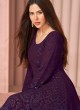 Mesmerizing Violet Ceremonial Salwar Kameez