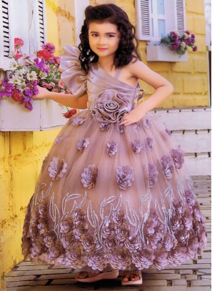 Latest party wear outlet dress for baby girl