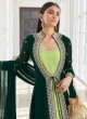 Modernistic Faux Georgette Embroidered Jacket Style Anarkali Suit