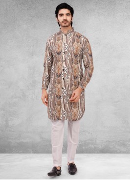 Multi Color Printed Readymade Kurta Pajama