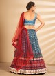 Multi Colour Art Silk Readymade Lehenga Choli