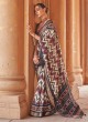 Multi Colour Patola Printed Silk Saree