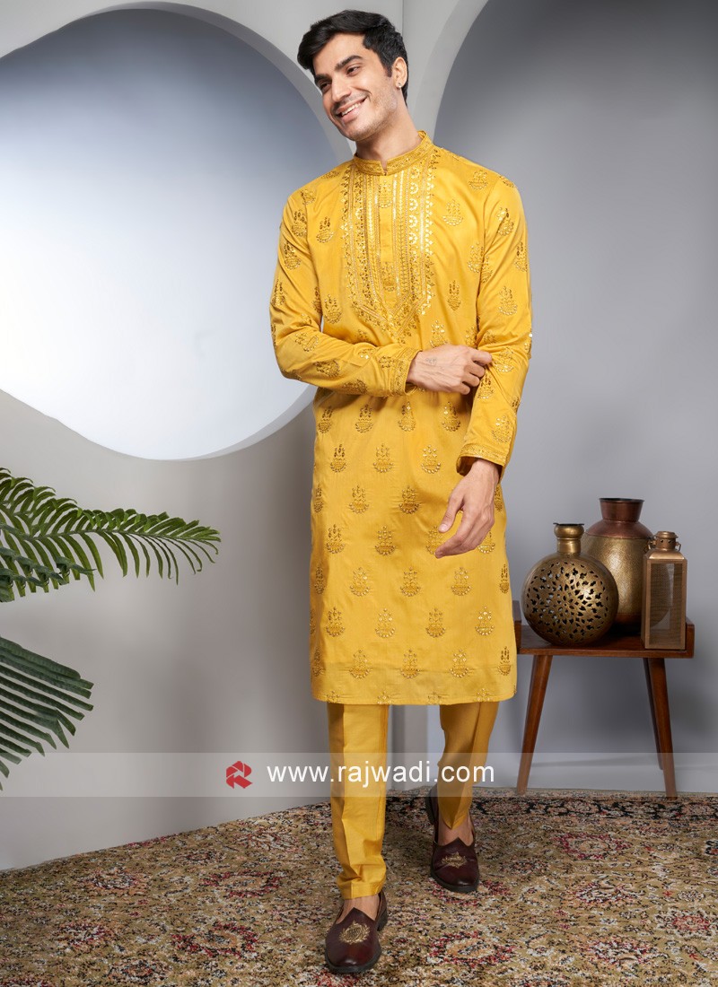 Yellow Pant Style Kurta Set | Kurta designs women, Simple kurta designs,  Designer kurti patterns