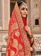 Mystic Red Silk Trendy Saree