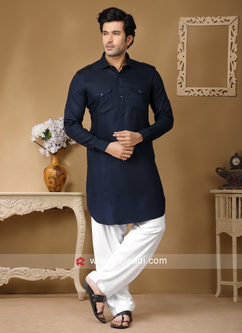 Men PATHANI Suit, Indian Kurta Pajama Set, Casual Salwar Kamiz, Pathani  Salwar Suit, Casual Kurta Pajama Set, High and Best Suit -  Canada