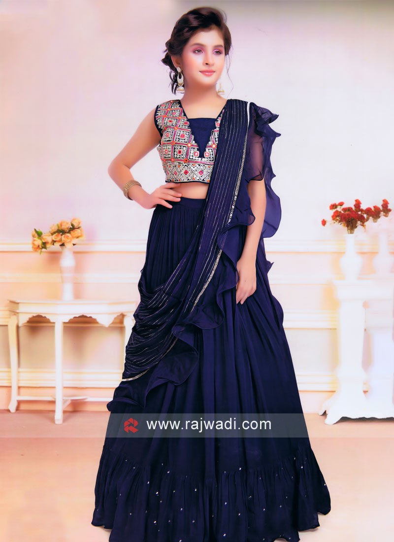 RUFFLE LEHENGA CHOLI For Order | Party wear indian dresses, Indian fashion  dresses, Designer dresses indian