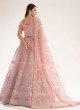 Net Designer Lehenga Choli in Pink